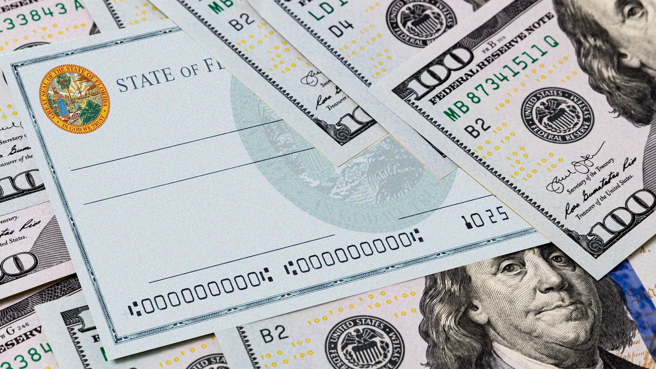 New $450 checks sent to Florida families with children;  Does this apply?