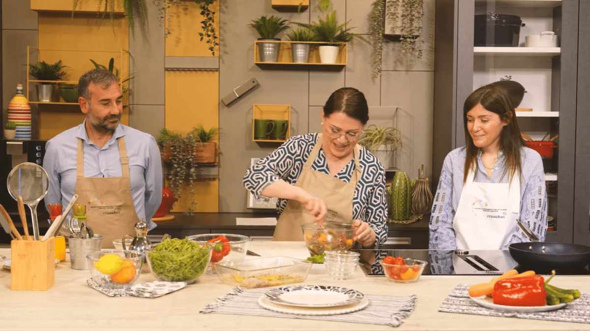 Rare Book recipes come to life in a cooking show by Sonia Peronaci